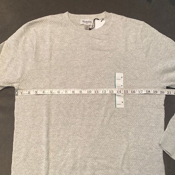 Women’s Goodfellow & Co Long Sleeve Sweater Round Neck Textured Size M NWT - Picture 7 of 11